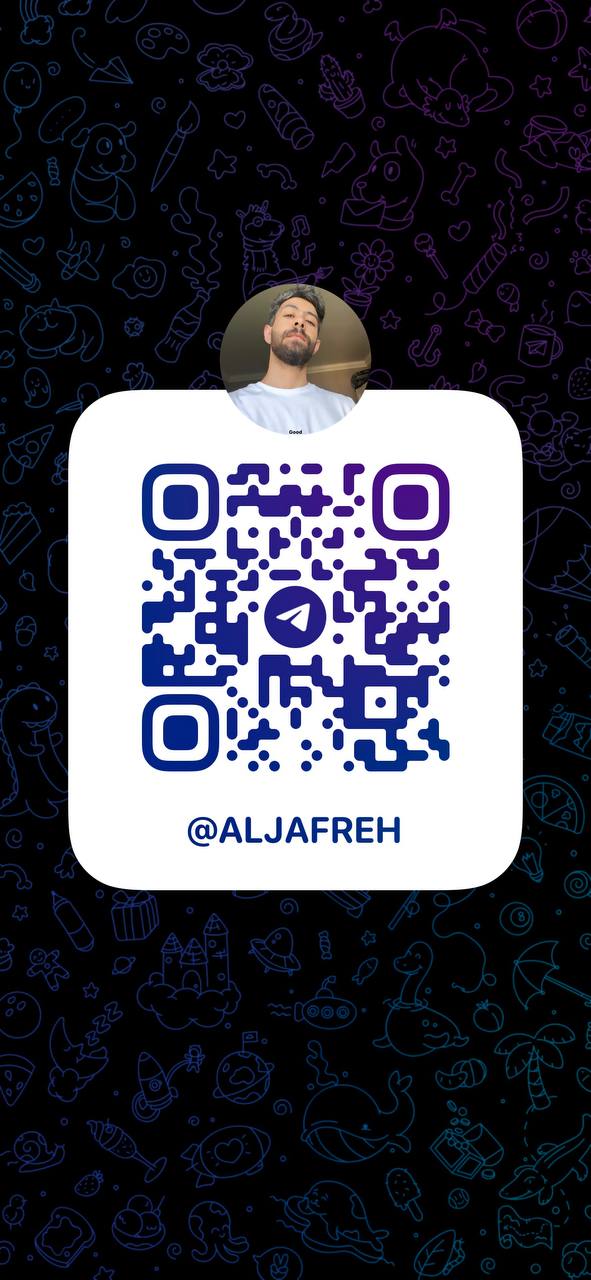 Telegram QR Code for Najmeddin Jafreh contact
